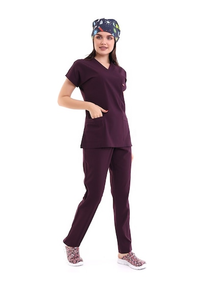 Bflex Soft Yarasa Kol Takım - 6409 Mürdüm Soft-6916
