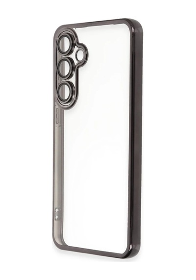 Samsung Galaxy S24 Fe Kılıf Razer Lensli Silikon - Siyah 0.2M-Çok Renkli