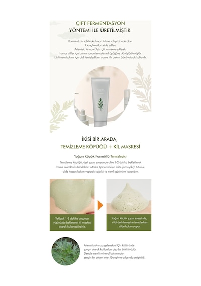 Missha Time Revolution Artemisia Pack Foam Cleanser Kızarıklık Karşıtı Temizleme Köpüğü 150 ML