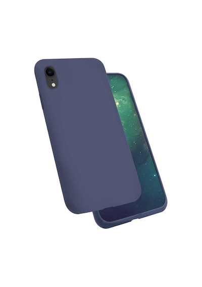 Apple Uyumlu iPhone XR 6.1 Kılıf Zore Silk Kadife Iç Yüzey Silikon Kılıf