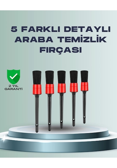 Yumuşak Kıllı Araç Bakım Fırça Takımı