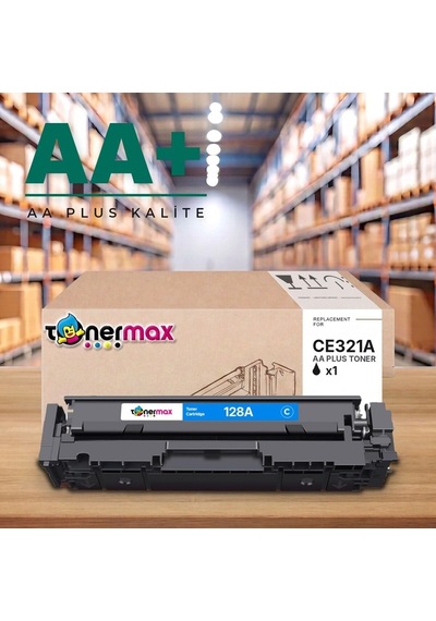Hp 128a Ce321a Mavi Uyumlu Toner Aa Plus / Color Laserjet Cm1415 / Cp1525