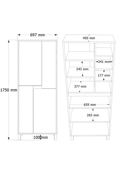 Robin Home Alaska Çok Amaçlı Dolap Mutfak Kiler Erzak Banyo Dolabı 175cm Sepet-beyaz-taş Beyaz Robin Home Alaska Çok Amaçlı Dolap Mutfak Kiler Erzak Banyo Dolabı 175cm Sepet-beyaz-taş Beyaz