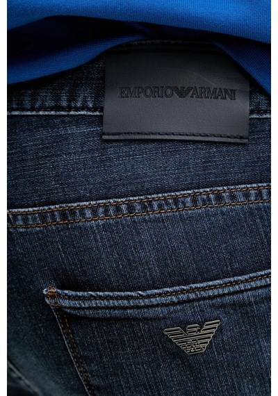Emporio Armani Erkek Kot Pantolon Em000121 Af22248 Mb002 Lacivert