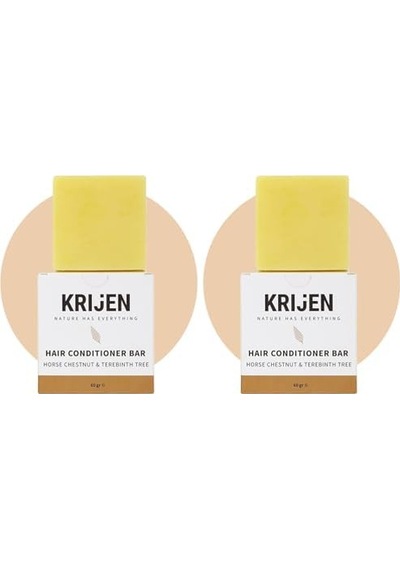 Krijen At Kestanesi & Bıttım Katı Saç Kremi 60 Gr 2 Paketi