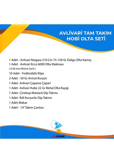 Avlivari Alesta Niagara 210 Cm 75-150 Gr - Ecco 6000 Tam Takımı Kıyı Hobi Tekne Olta Seti-9925
