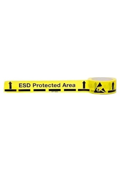 Antsitatik 50mmx25m Ebatlarında Esd Yer Uyarı Bandı Iz-efmt25