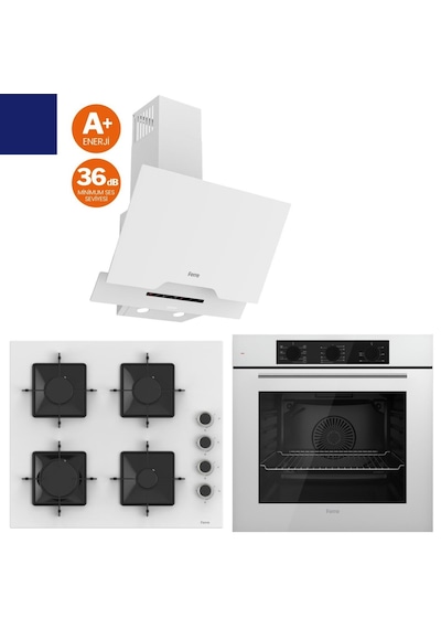 Ferre Fryart Serisi XE63CB - SS206 - D064-SA Silenart Ankastre Set