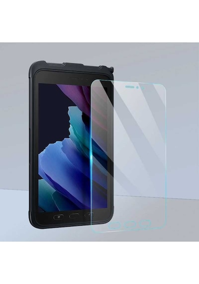 Zore Galaxy Tab Active 3 T577 Uyumlu Ata Tablet Temperli Cam Ekran Koruyucu-renksiz