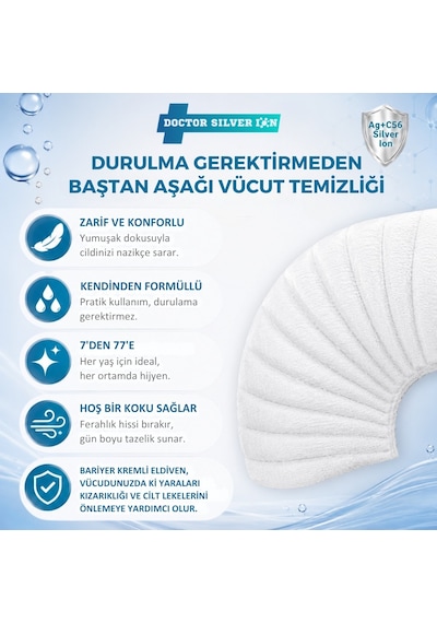Gümüş iyon & Biyopolimer Kitin Duruluma Gerektirmeyen Kremli Kese
