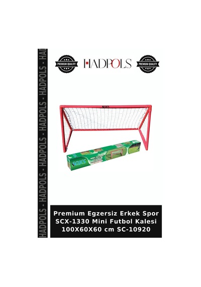 Premium Egzersiz Erkek Spor Scx-1330 Mini Futbol Kalesi 100x60x60 Cm Sc-10920 Çok Renkli