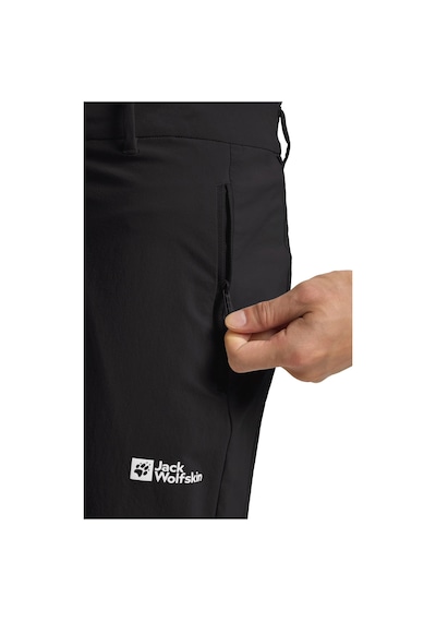Jack Wolfskin Jack Wolfskın Hıkeout Pants M Erkek Black Outdoor Pantolonu A63924-6000 Siyah