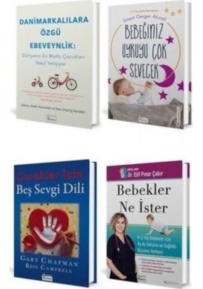 Ebeveyn Kitapları Seti - 4 Kitap Takım - Elif Pınar Çakır - Koridor Yayıncılık