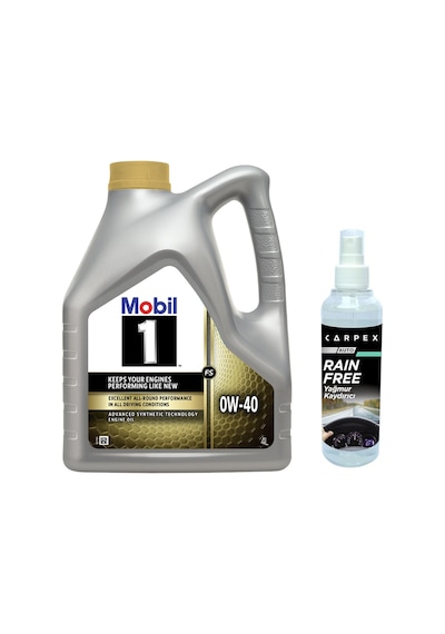 Carpex Rain Free Yağmur Kaydırıcı + Mobil 1 FS 0W-40 Motor Yağı 4 L