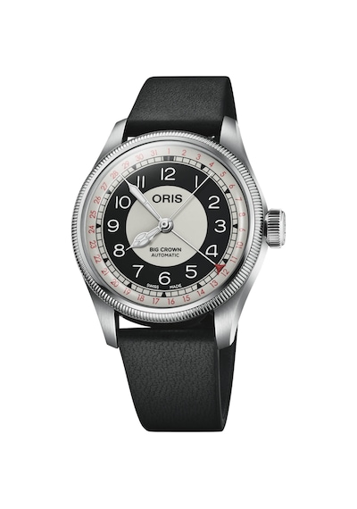 Oris Big Crown Pointer Date Bullseye 38 Mm Otomatik Saat 01 754 7 Siyah