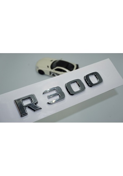 Dk Tuning R 300 Bagaj Krom Abs 3m 3d Yazı Logo Benz İle Uyumlu