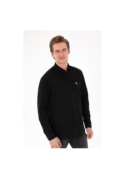 U.S. Polo Assn. Us. Polo Assn. Erkek Gömlek 50298000-vr046 Siyah