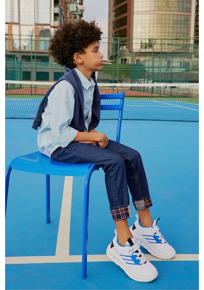 Vicco Jungle Havalı Taban Erkek Okul Öncesi Beyaz/saks Mavi Spor Beyaz - Mavi