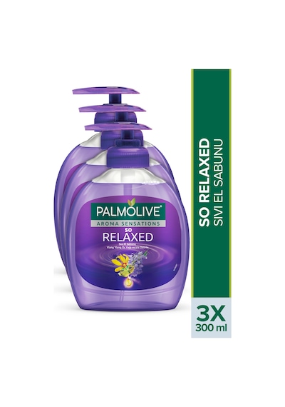 Palmolive Aroma Sensations So Relaxed Ylang Ylang Öz Yağı Ve İris Sıvı El Sabunu 3 x 300 ML