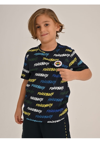 Fenerium Çocuk Trıbun Fenerbahçe Pattern Tshır Fb Laci Yeni