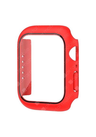 Apple Uyumlu  Watch 7-8-9 45 MM Ekran Koruyucu Kasa Koruma 360° Full Body
