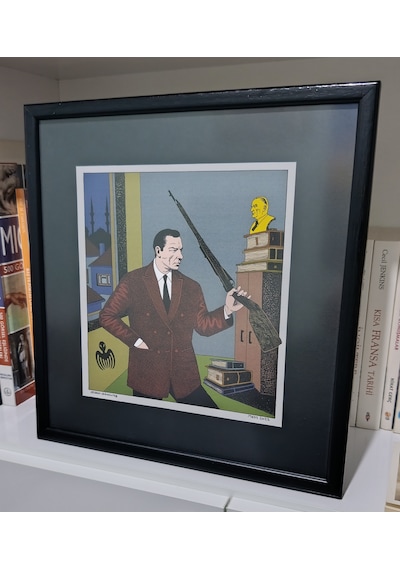 Sean Connery - James Bond - Digital Baskı Resim