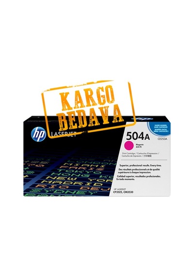 Hp 504A-Ce253A Kırmızı Toner 7.000 Sayfa