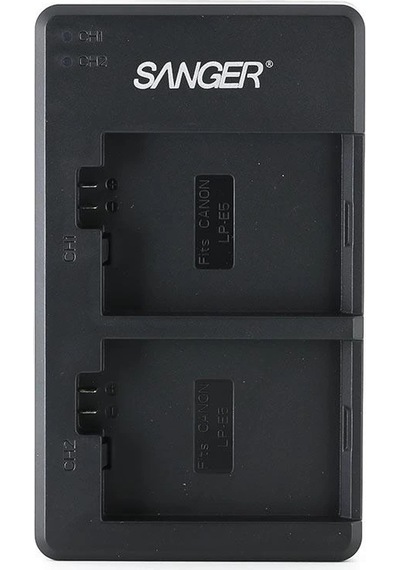 Sanger Lp-e5 Canon İkili Usb Şarj Aleti
