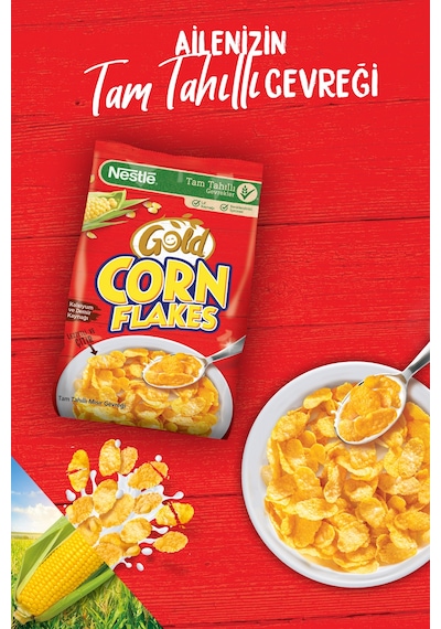 Nestle Gevrek Cornflakes Mısır Gevreği 650 G