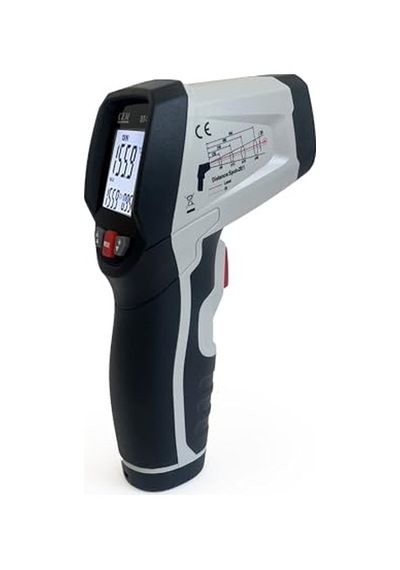 Cem Dt-836 Dairesel Lazer Işıklı Termometre 1000 Derece Infrared