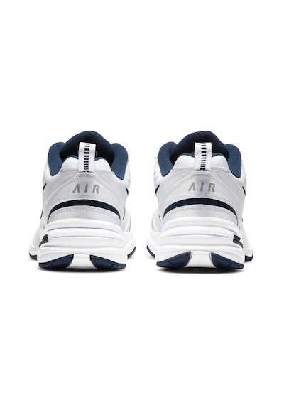 Nike Air Monarch IV Erkek Fitness Ayakkabısı 415445-102 Beyaz - Lacivert