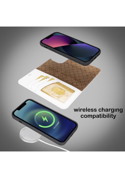 Bouletta Apple İphone 14 Pro Max Uyumlu Deri Kılıf Mwwn F3