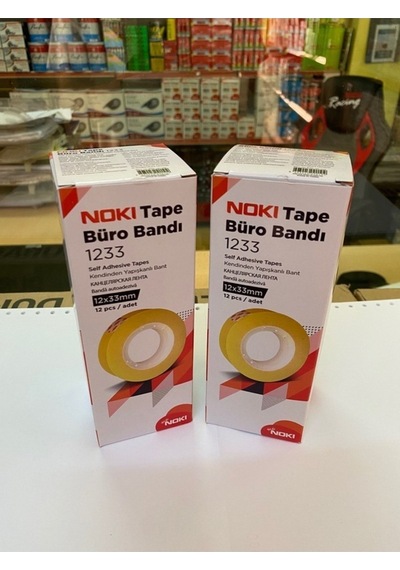 Tape Büro Bandı 12x33mm 2 Kutu 24 Adet Diğer