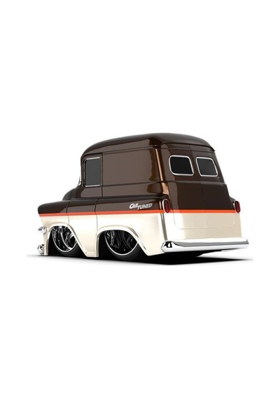 Entertaintment Cartuned S2 1957 Gmc Panel Van - Kahverengi Custom Araba Açık Bej
