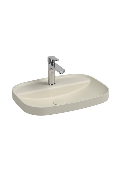 Isvea Infinity Inset Batarya Delikli Lavabo 55CM Fil Dişi