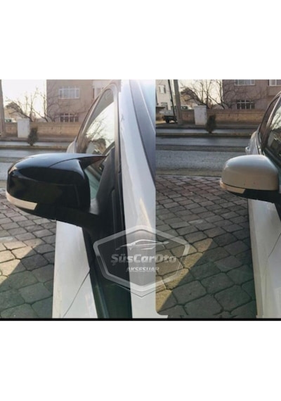 ŞüsCarOto Ford Focus 2.5 2009-2011 Batman Yarasa Ayna Kapağı Piano Black ABS Plastik (00)