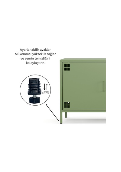 Pera Tv Ünitesi, Tv Dolabı,2 Kapaklı, Açık Raflı 130,50 X 40 X 64,50 Cm Ral 6011 Yeşil Pera Tv Ünitesi, Tv Dolabı,2 Kapaklı, Açık Raflı 130,50 X 40 X 64,50 Cm Ral 6011 Yeşil