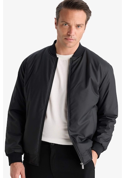 Defacto Slim Fit Dar Kesim Kolej Yaka Fermuarlı Su Geçirmez Bomber Mont A3105ax25aubk27 Siyah Defacto Slim Fit Dar Kesim Kolej Yaka Fermuarlı Su Geçirmez Bomber Mont A3105ax25aubk27 Siyah