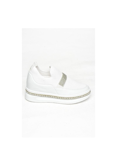 Fox Shoess602006104 Beyaz Kumaş Spor Ayakkabı Sneakers Beyaz