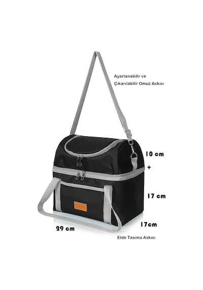 Dyscase Yemek Taşıma Çantası Sıcak Ve Soğuk Termal Piknik Çantası 20 L