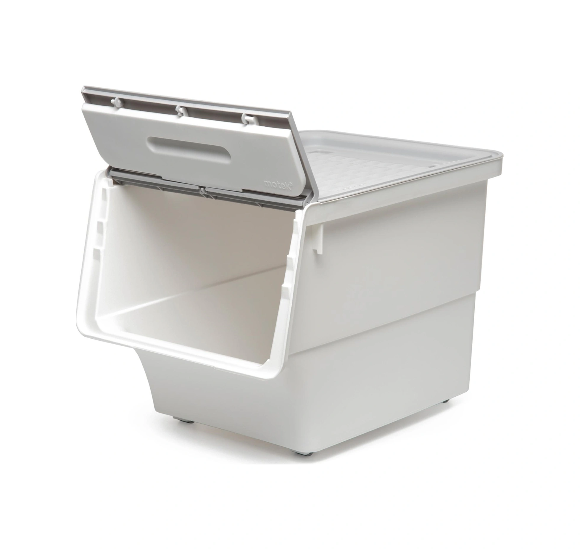 Technow Motek Tch-mt04 33 Litre Beyaz Gri Tekerlekli Tekli Organizer + Temizlik Seti Gri - Beyaz