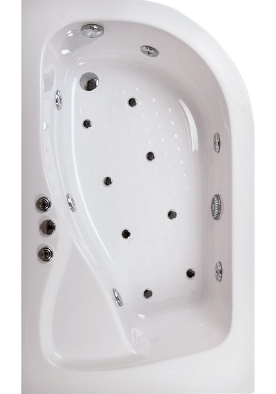 Shower 100X140 Asimetrik Oval Küvet