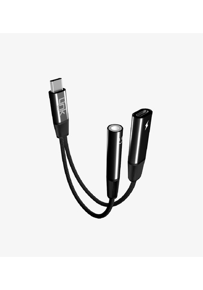Linktech Type C To Type-c Ve Aux Dönüştürücü - Linktech A202 Type C Girişi Aux Ve Type C Dönüştürücü