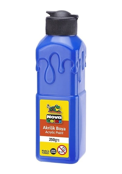 Nova Color Akrilik Boya 250Gr Mavi