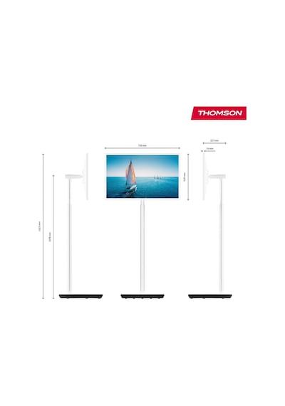 Thomson 32 Go Tv Taşınabilir Android Tv, Hd Ready, Bluetooth Ve 4 Saat Pil İle Tv Ünitesi Beyaz Thomson 32 Go Tv Taşınabilir Android Tv, Hd Ready, Bluetooth Ve 4 Saat Pil İle Tv Ünitesi Beyaz