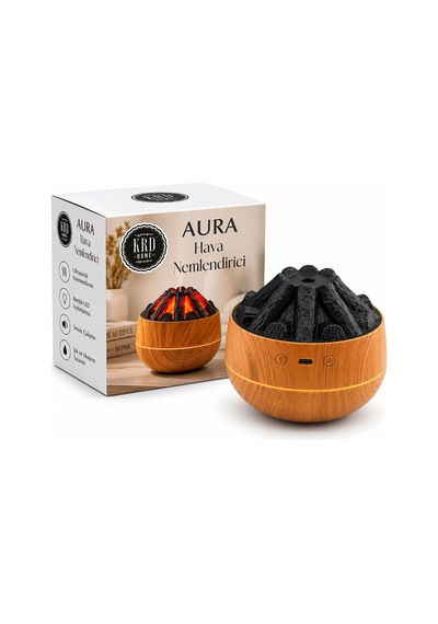 Aura Şömine Hava Nemlendirici Buhar Makine - Koku Giderici 8778 5468