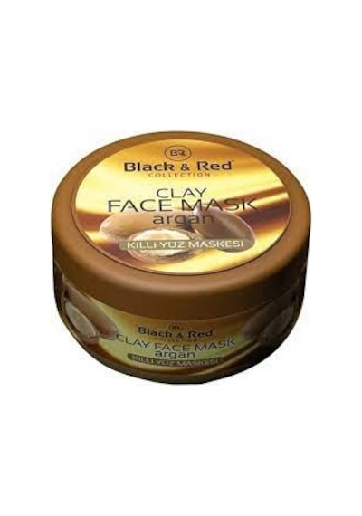 Black Red Argan Yağlı Killi Yüz Maskesi