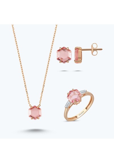 Altınbaş Altın Üçlü Altıgen Set Utkss0625-24875-set