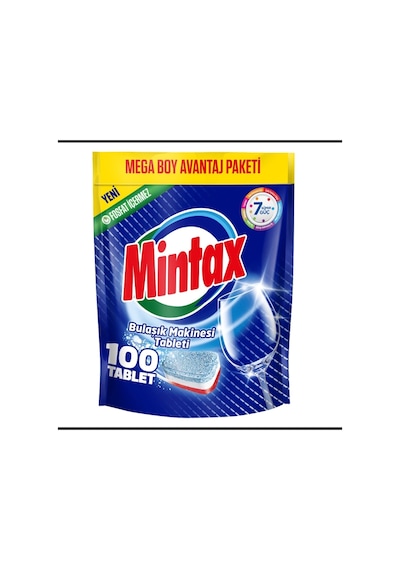 Mintax Bulaşık Makinesi Tableti Avantaj Paket 100'Lü