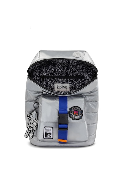 Kipling Bosko Sırt Çantası Orta Boy Gri